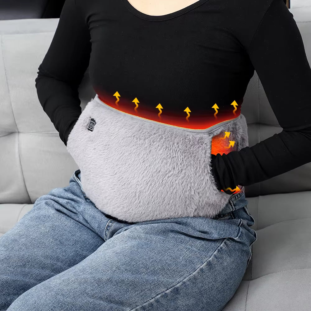 Uterus Warm Belt Female Menstrual Heating Pad Waist Cold Protection Graphene 65℃-55℃-45℃ Temperature Control