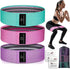 Resistance Bands, Exercise Workout Bands for Women and Men, 3 Set of Stretch Bands for Booty Legs for Yoga Starter, Pilates Flexbands