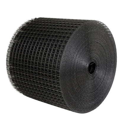VEVOR 6 Inch X 100Ft Solar Panel Bird Guard, Critter Guard Roll Kit with 100Pcs Stainless Steel Fasteners, Solar Panel Guard with Rust-Proof PVC Coating, 1/2 Inch Wire Roll Mesh