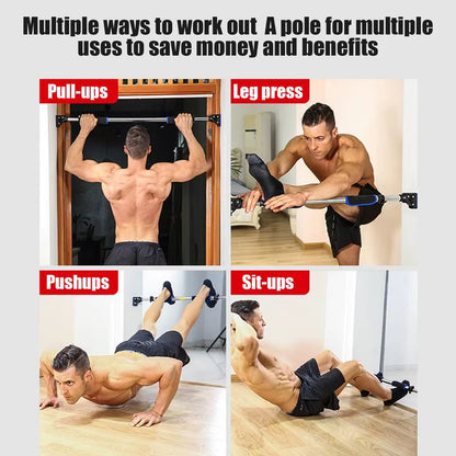 Adjustable Door Horizontal Bars Sport Fitness Exercise Home Workout Gym Chin up Training Pull up Bar Home Gym Tools